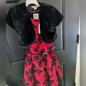 Girls Holiday Dress size 10 NWT